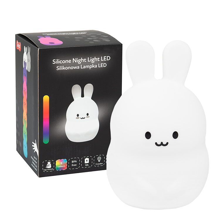 Silicone LED lamp rabbit