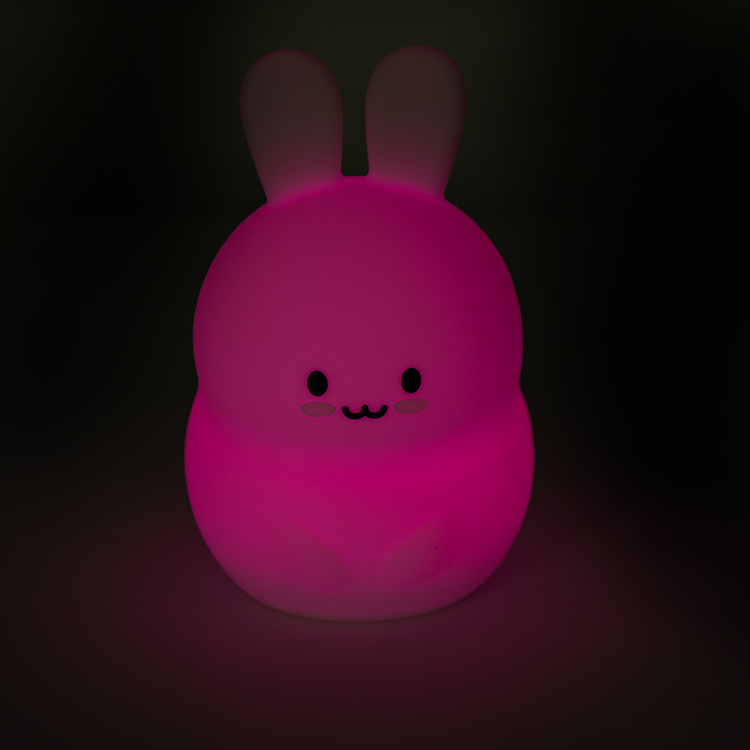 Silicone LED lamp rabbit