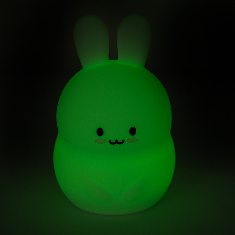 Silicone LED lamp rabbit