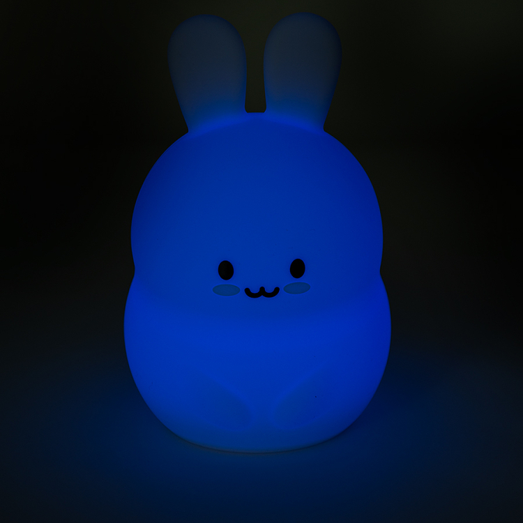 Silicone LED lamp rabbit