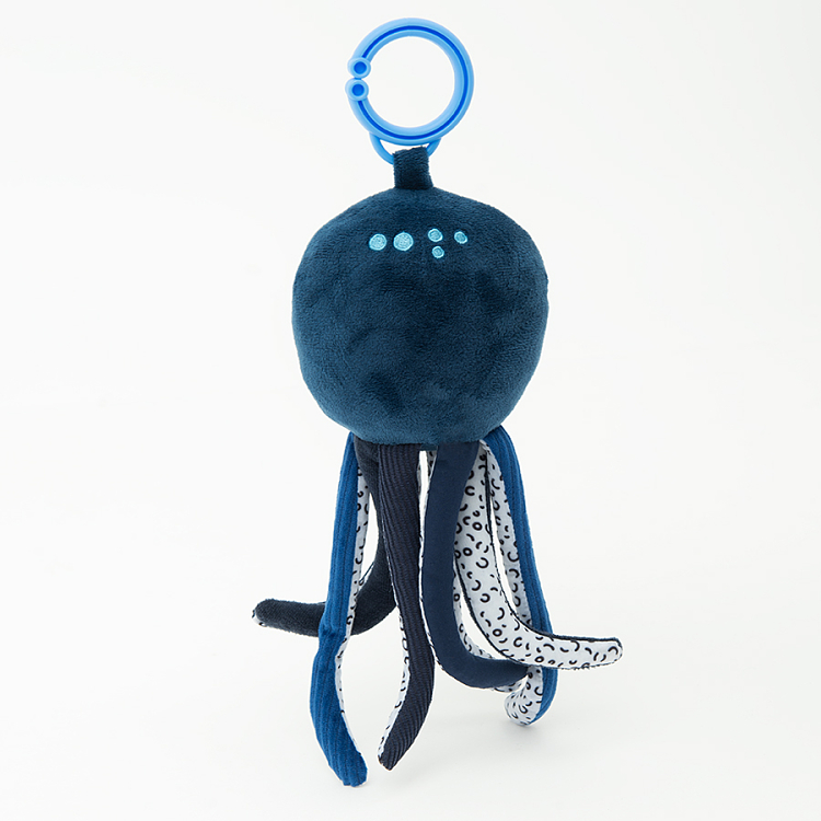 Octopus navy rattle