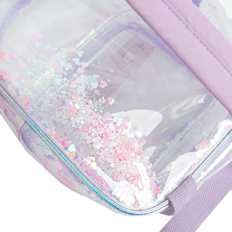 Transparent backpack