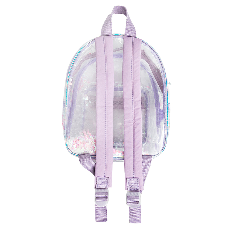 Transparent backpack