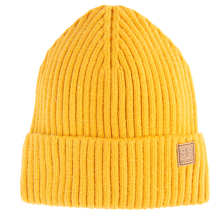 Yellow beaniehat