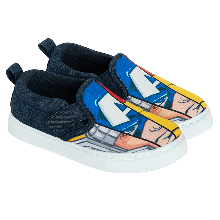 Marvel canvas slip on shoes Coolclub