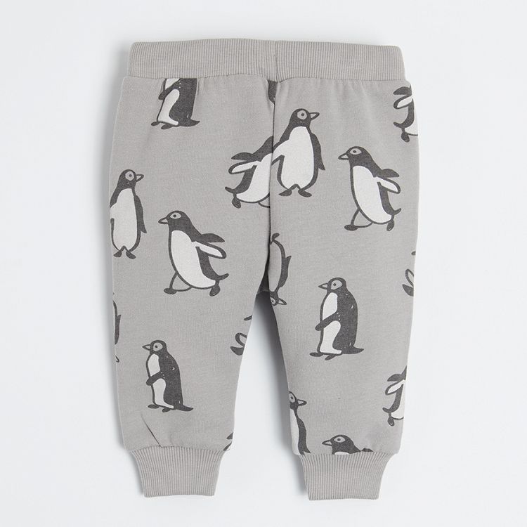 Grey penguin jogging pants