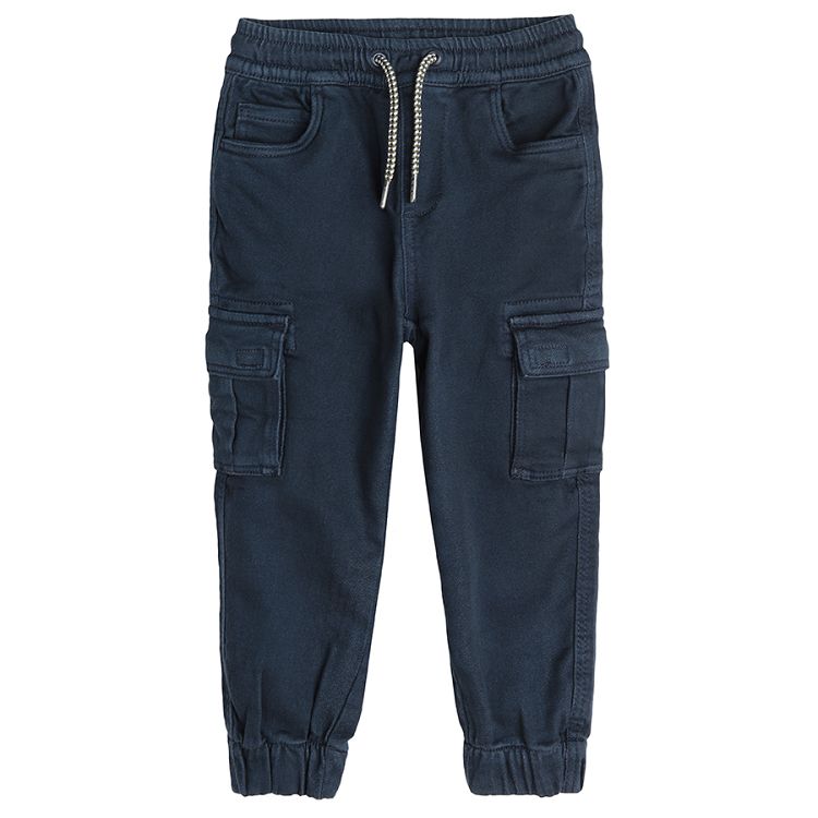 Navy blue cargo pants