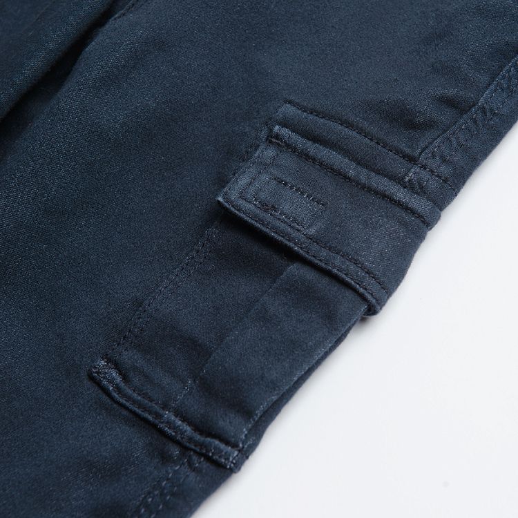 Navy blue cargo pants