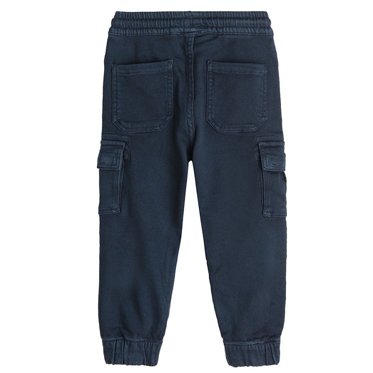 Navy blue cargo pants