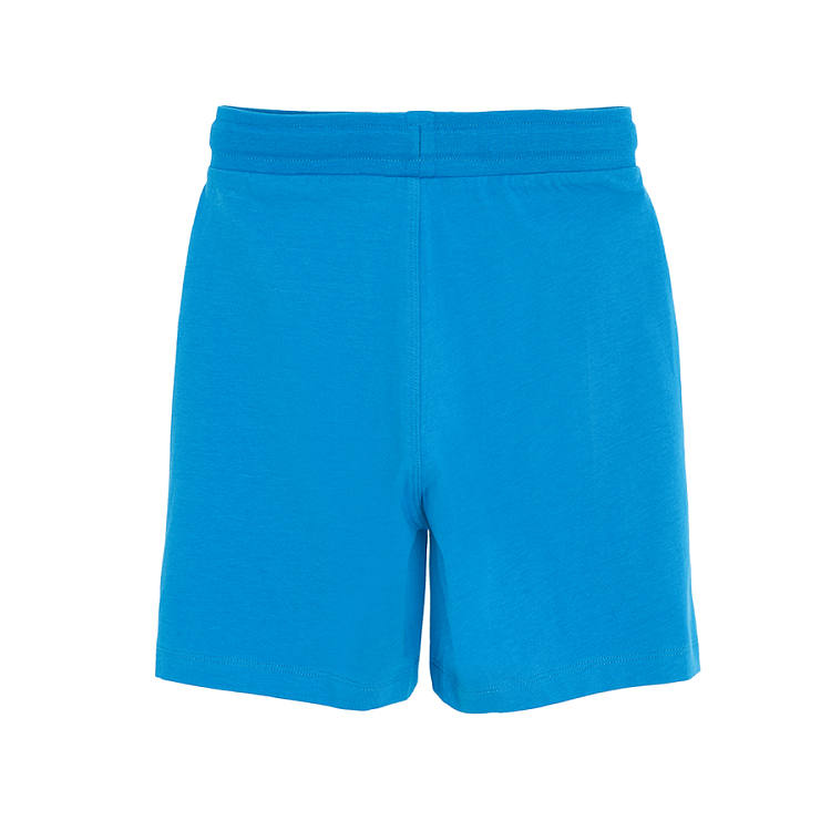 Blue long shorts with cord