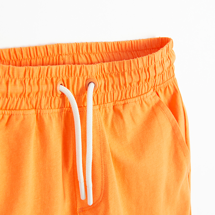 Orange and grey bermuda shorts- 2 pack