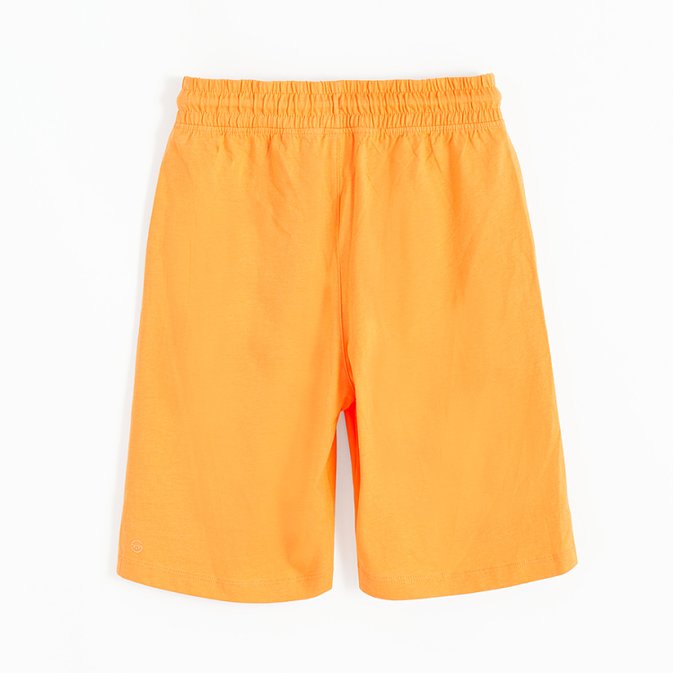 Orange and grey bermuda shorts- 2 pack