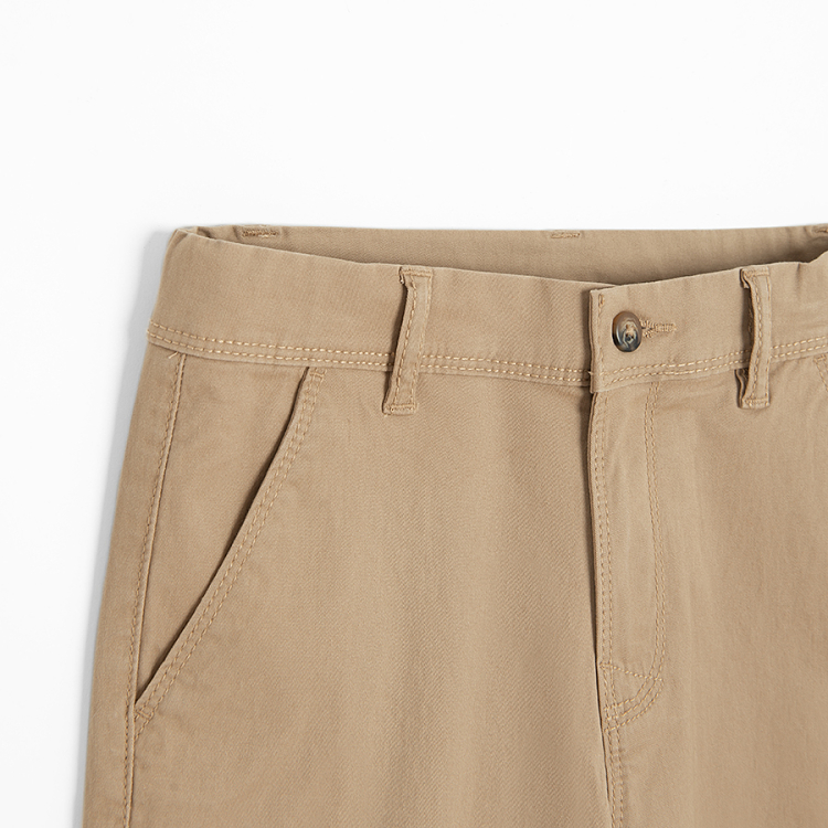 Brown classic trousers