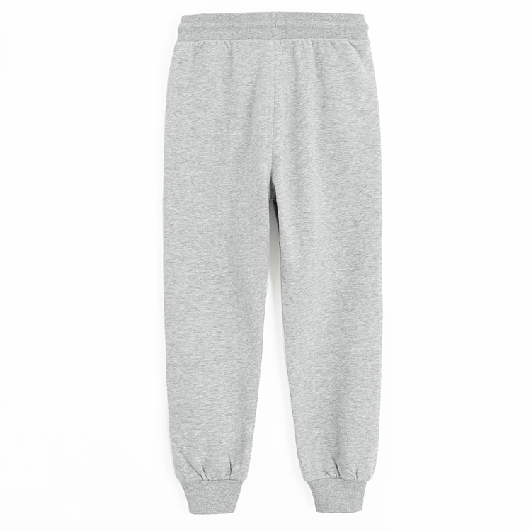 Grey jogging pants