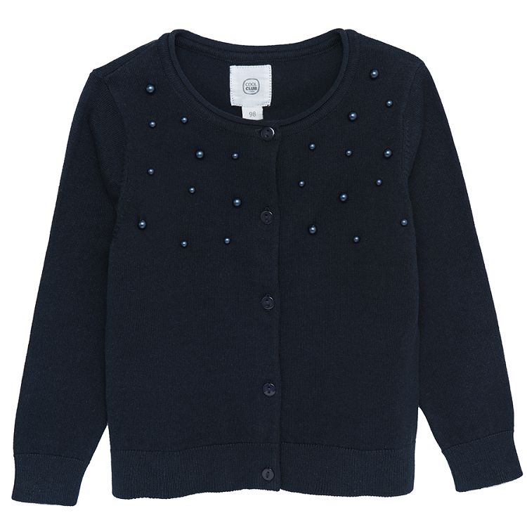 Navy blue cardigan