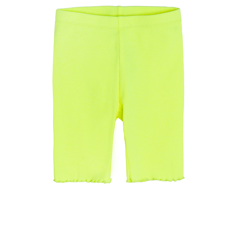 Yellow fluo leggings