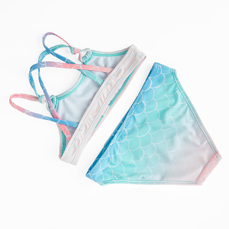 Mermaid scale bathing suit online