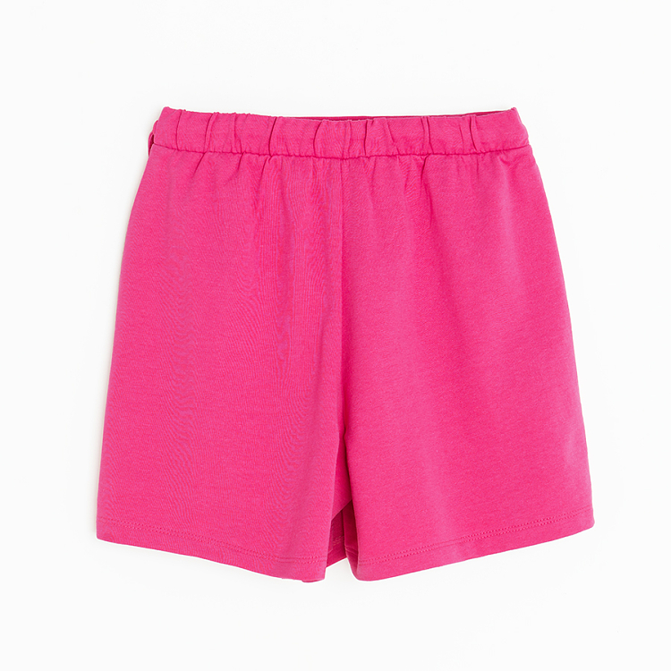 Fucshia skirt shorts