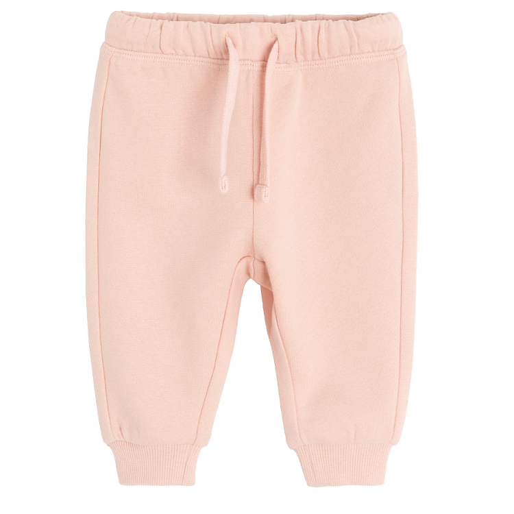 Light pink sweatshirt and sweatpants set 2 pieces Coolclub