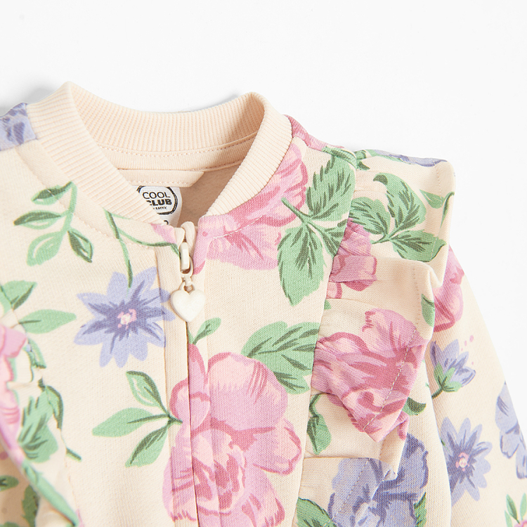 Floral sweatshirt