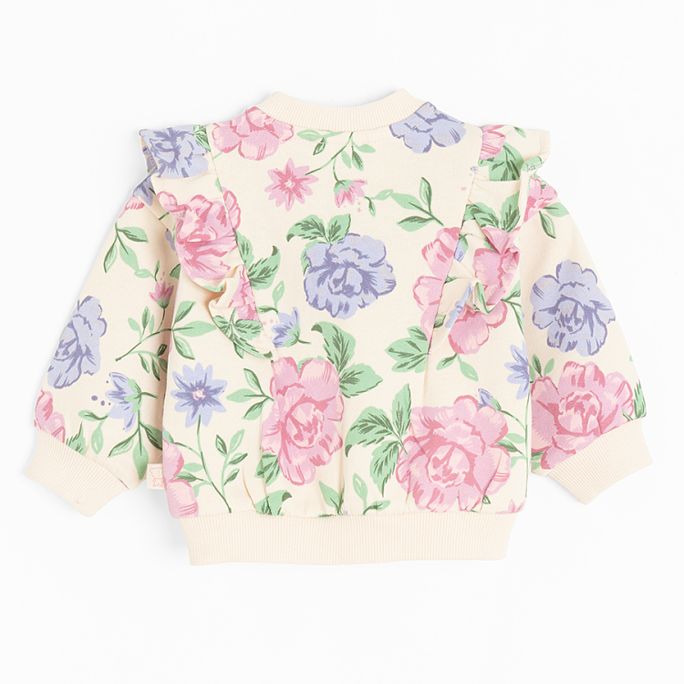 Floral sweatshirt