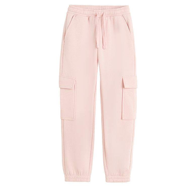 Pink jogging pants