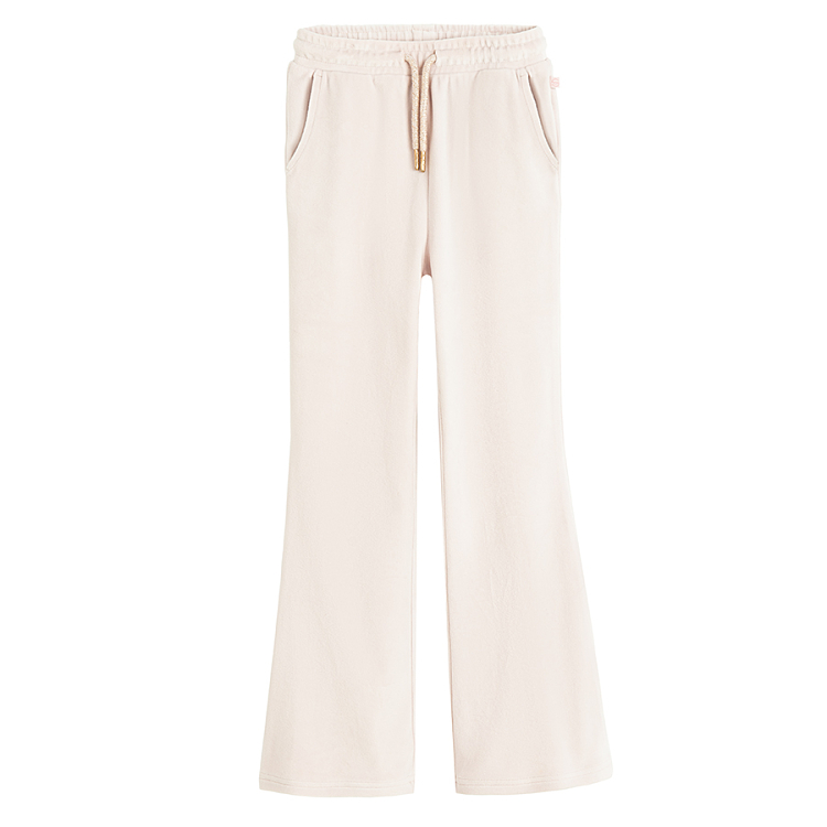 Beige jogging pants