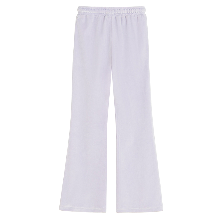 Violet wide leg jogging pants