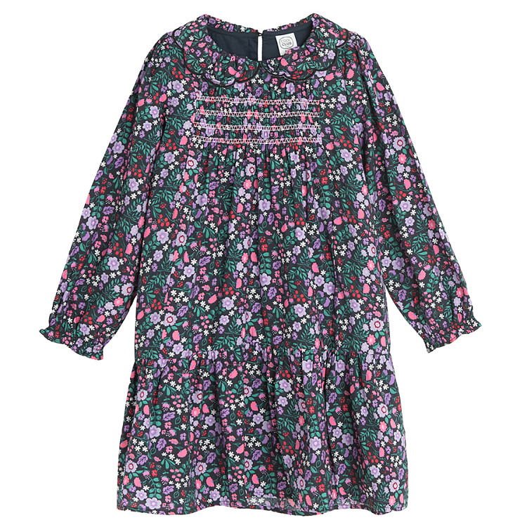 Floral long sleeve dress