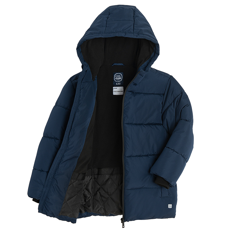 Blue winter jacket