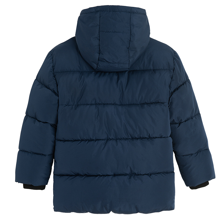 Blue winter jacket