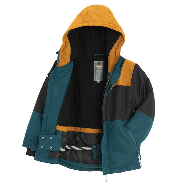 Mix color ski jacket