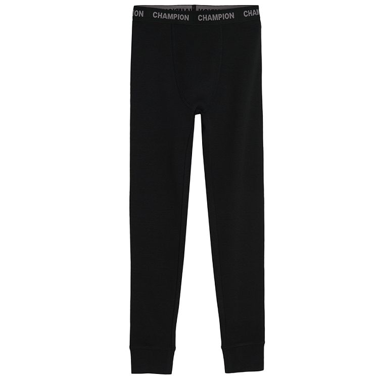 Champion 2 pack leggings in grey and black