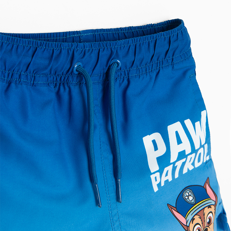 Paw Patrol blue swimweat shorts