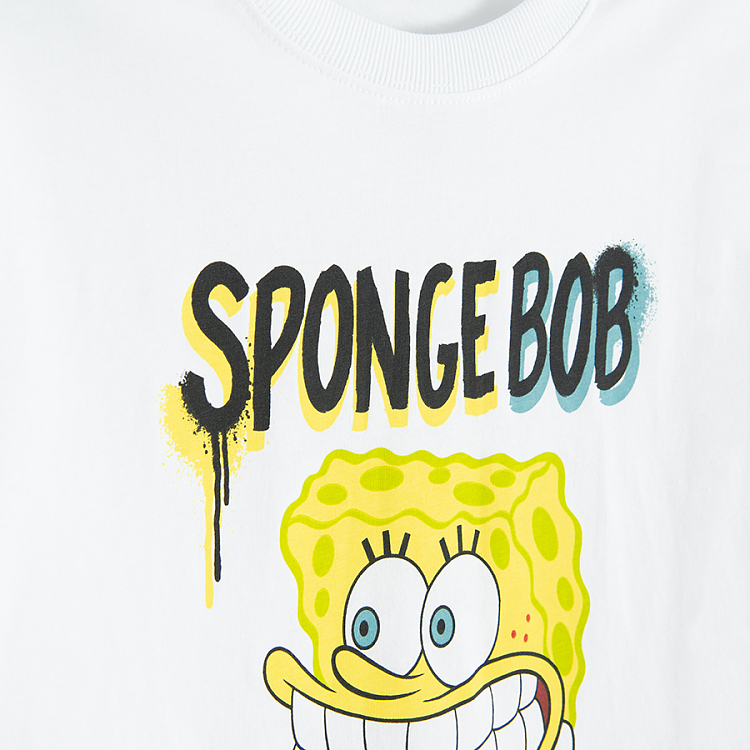 Spongebob white T-shirt