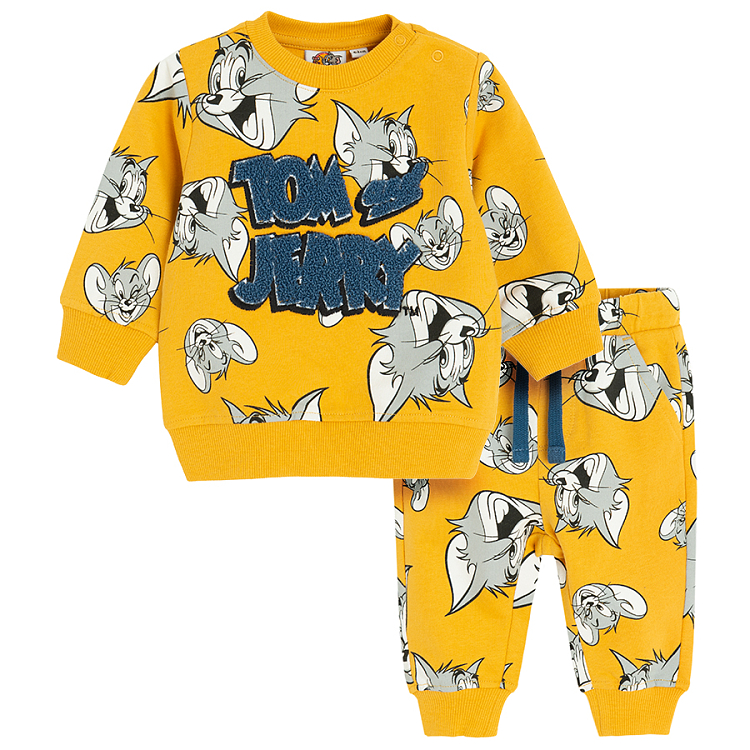 Tom and Jerry sweatshirt and jogging pants set- 2 pieces