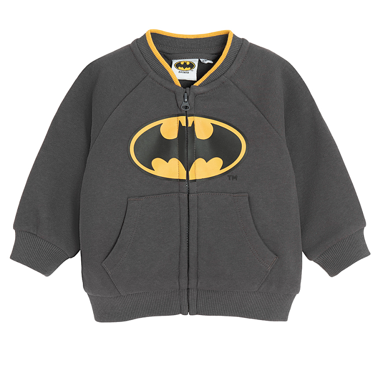 Batman black zip through sweatshirt