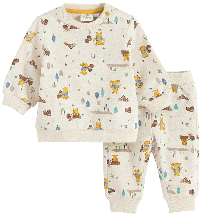 Winnie the Pooh jogging set, sweatshirt and pants- 2 pieces