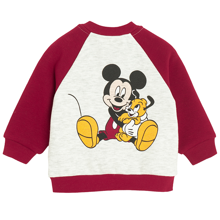 Mickey Mouse zip through sweatshirt