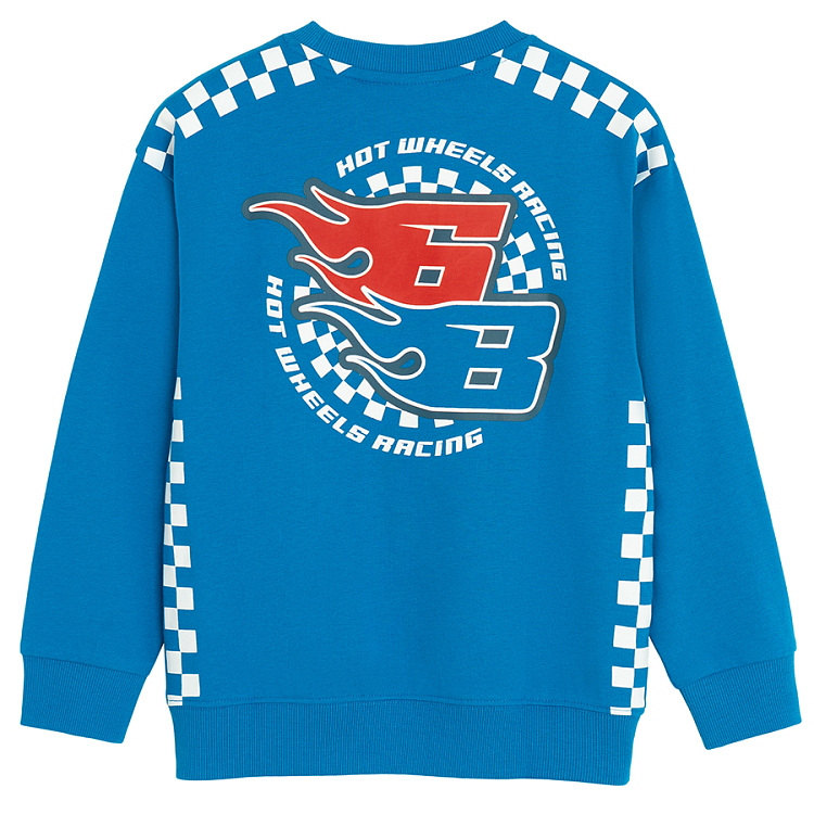 HotWheels blue sweatshirt