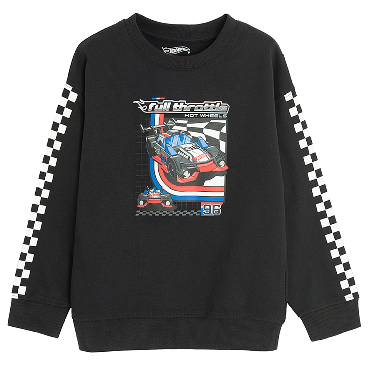 Hotwheels black seatshirt