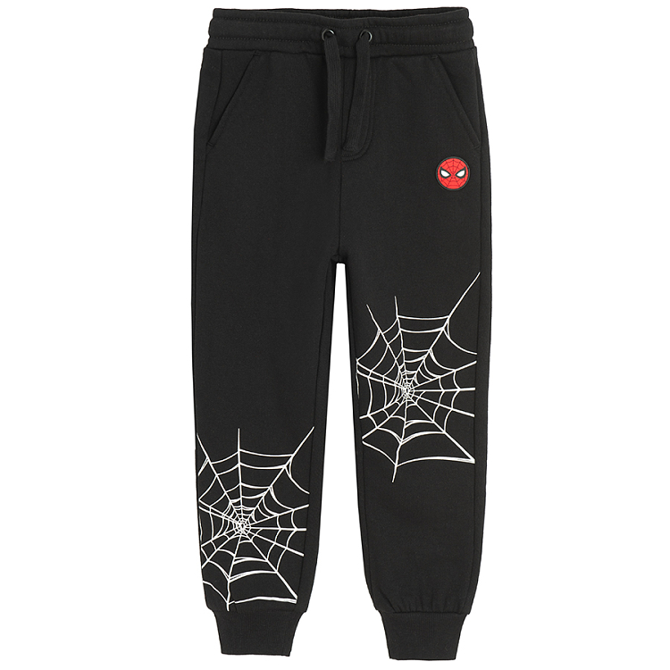 Spiderman red and black jogging pants- 2 pack