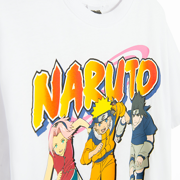 NARUTO white T-shirt