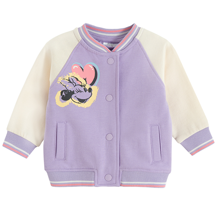 Minnie Mouse purple sweatshirt