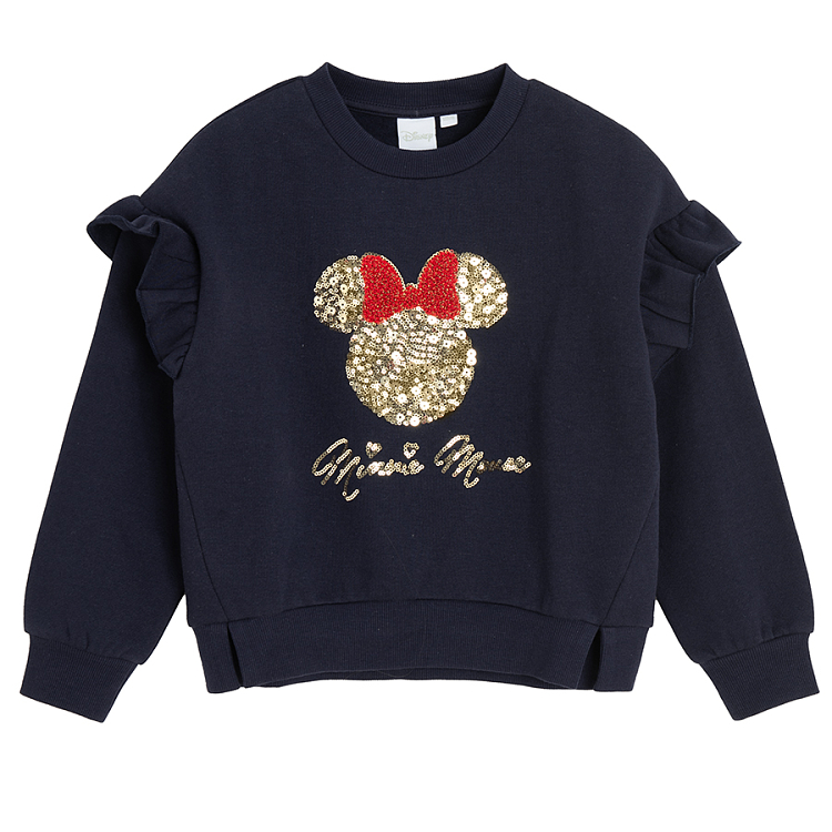 Minnie Mouse blue sweatshirt