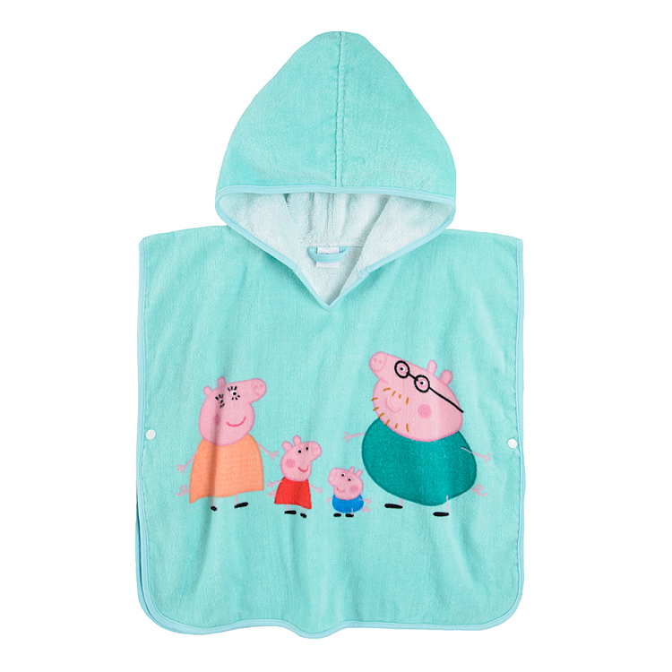 Peppa hot sale hooded towel