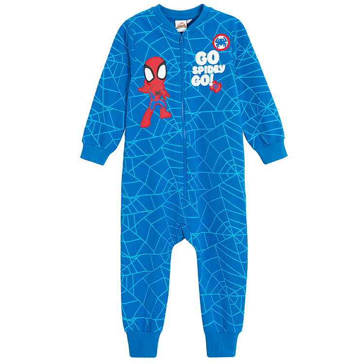 Spiderman blue overall pyjama