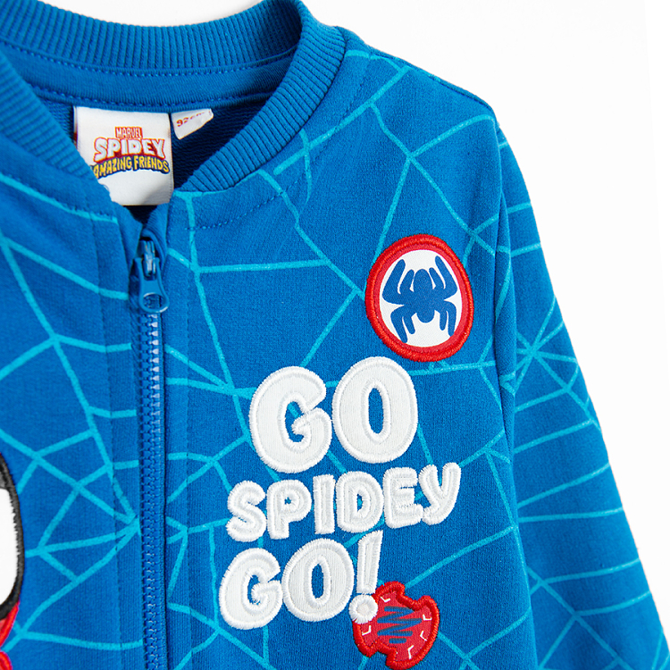 Spiderman blue overall pyjama