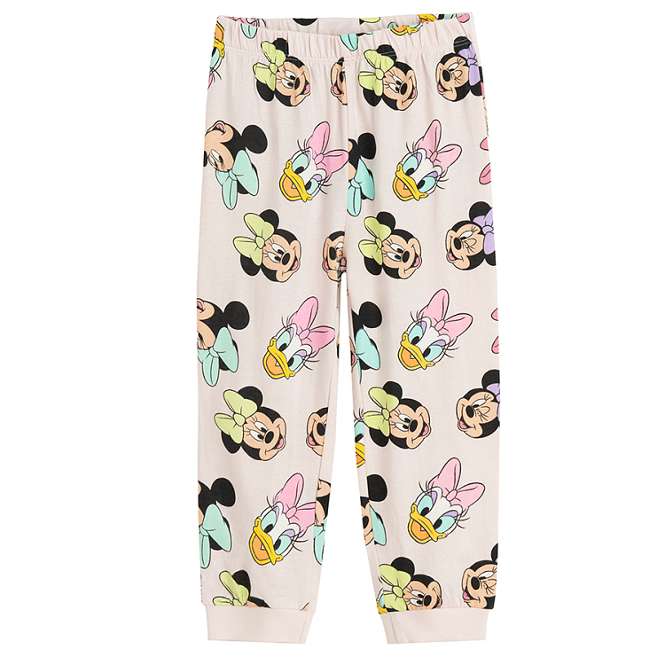 Minnie Mouse long and short sleeve blouse and pants pyjamas set - 2 pack