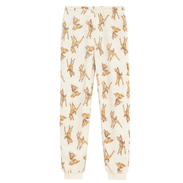 Bambi elephant long sleeve blouse and pants pyjamas